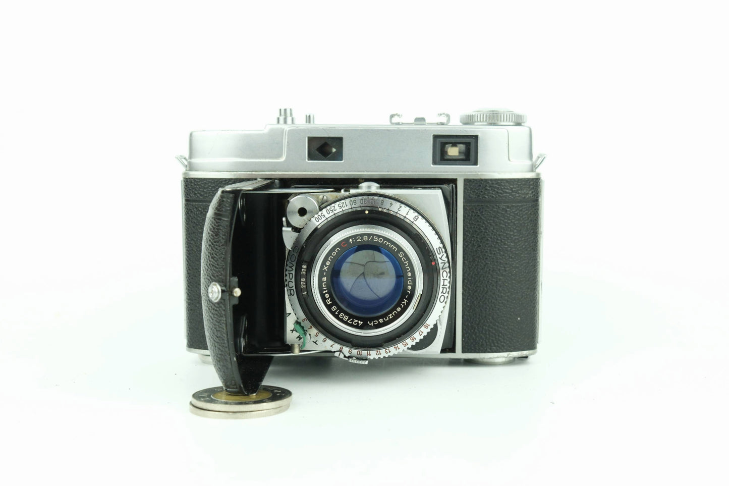 Kodak - Retine IIc - Obturateur Schneider_Kreuznach - Objectif Retina Xenon C f2.8 50mm