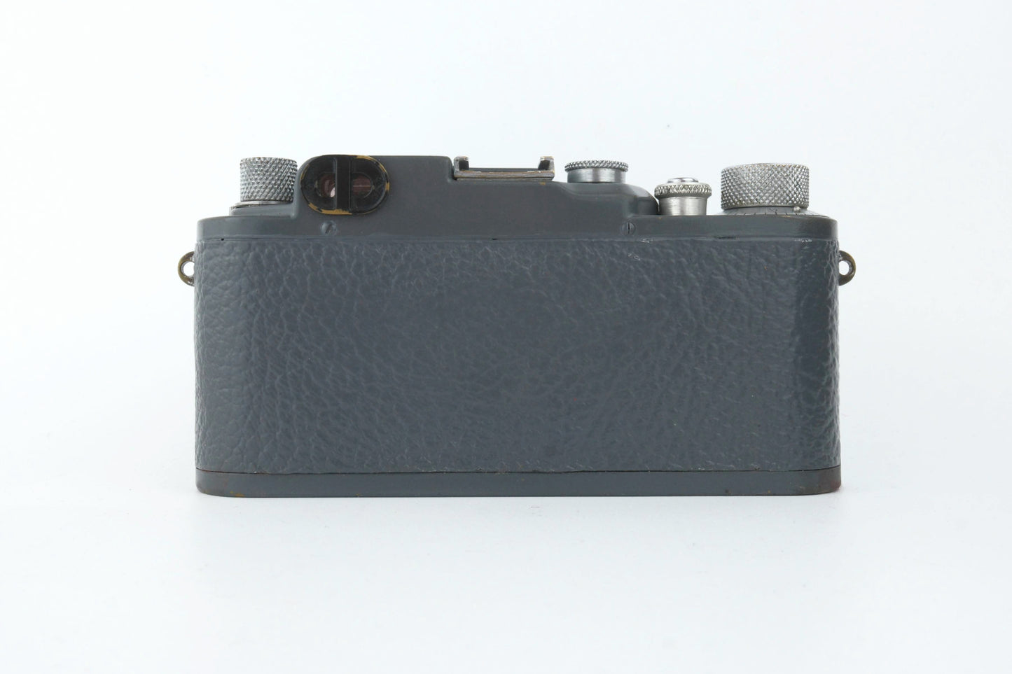 Leica IIIc "K" - GRIS - Rideau K - Sans gravure militaire - Etui cuir marquage militaire WWII