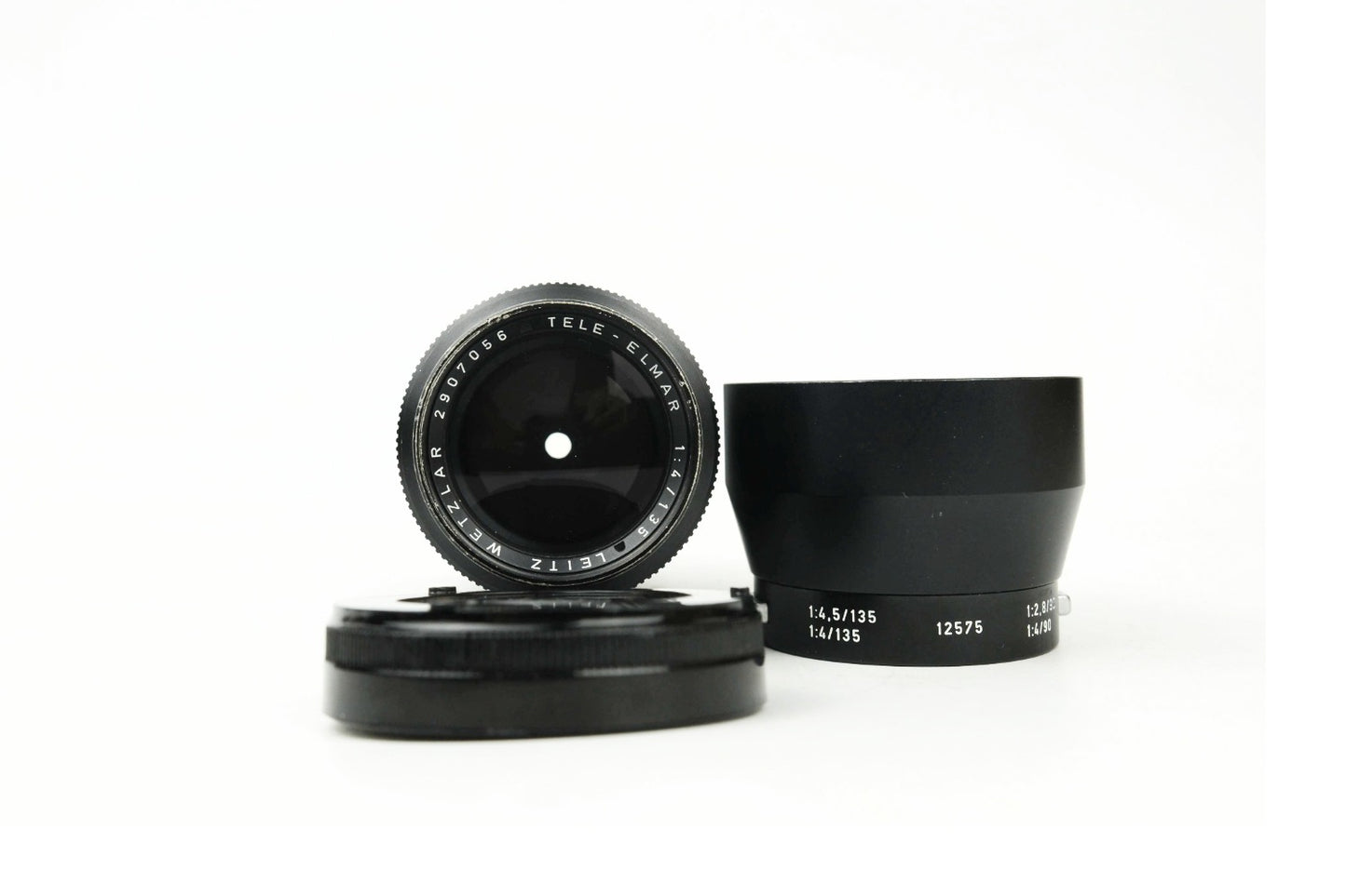 Leitz Wetzlar - TELE ELMAR f4 135mm (UFK) - Pare Soleil - Monture Leica M