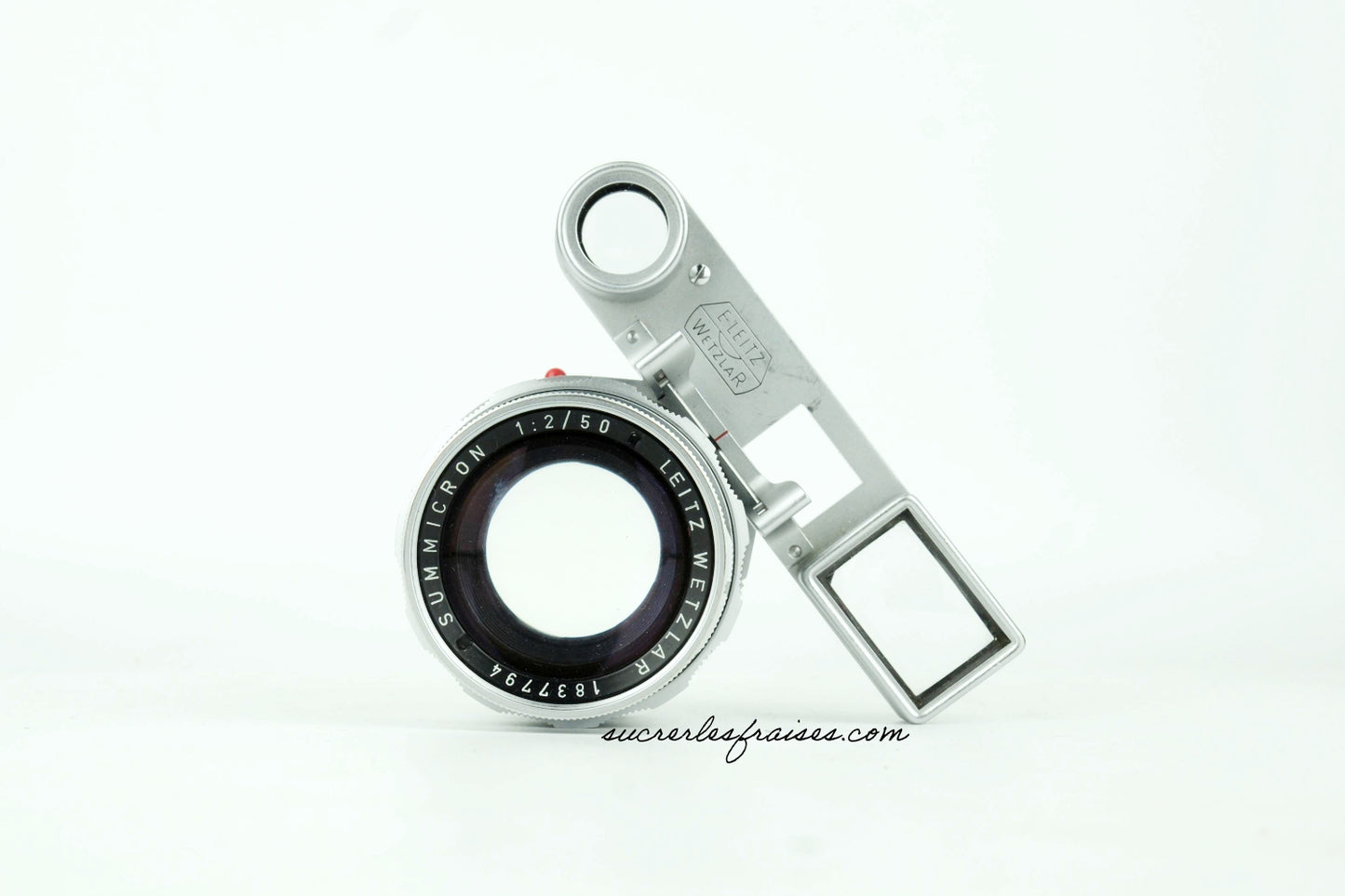 Leitz Wetzlar Summicron - 50mm f1.2 - DR Dual Range - Lunette SDPOO - Pochette Cuir