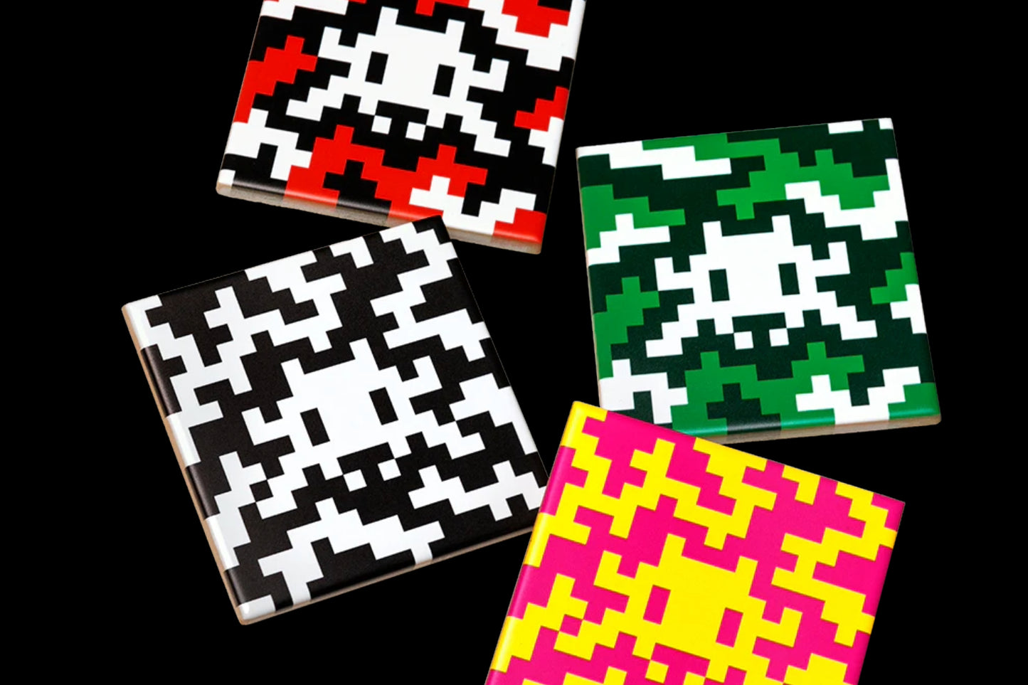Invader - Camo Space Tiles - Space Invader - Invader Space Station 2024 Paris