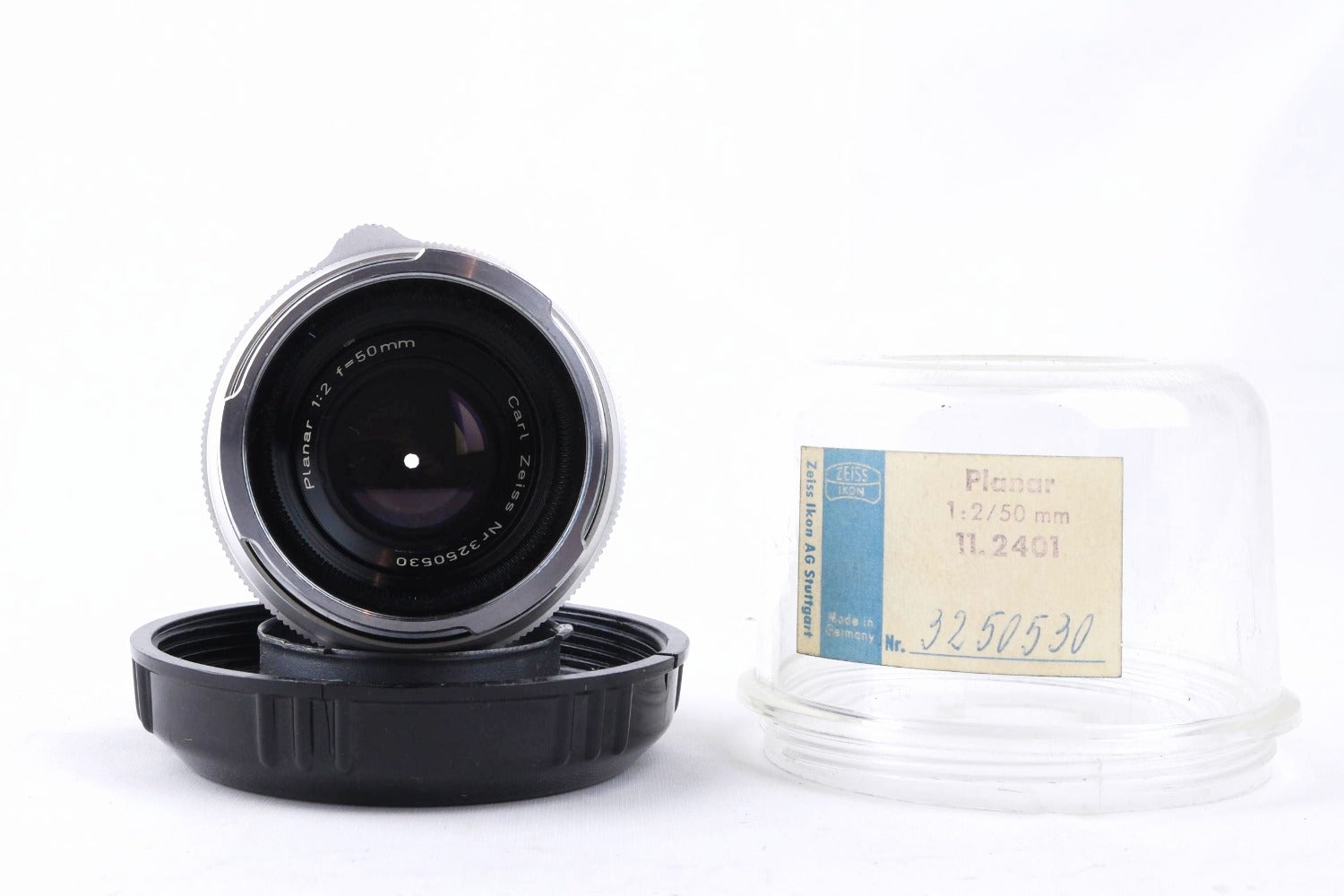 Carl Zeiss Planar 50mm f/2 Contarex Chrome