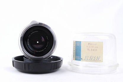 Carl Zeiss Planar 50mm f/2 Contarex Chrome