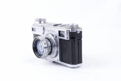 Zeiss Ikon Contax II + Sonnar Jena 5cm f/2 + Contameter Stuttgart