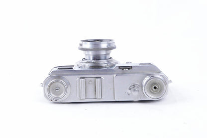 Zeiss Ikon Contax II + Sonnar Jena 5cm f/2 + Contameter Stuttgart