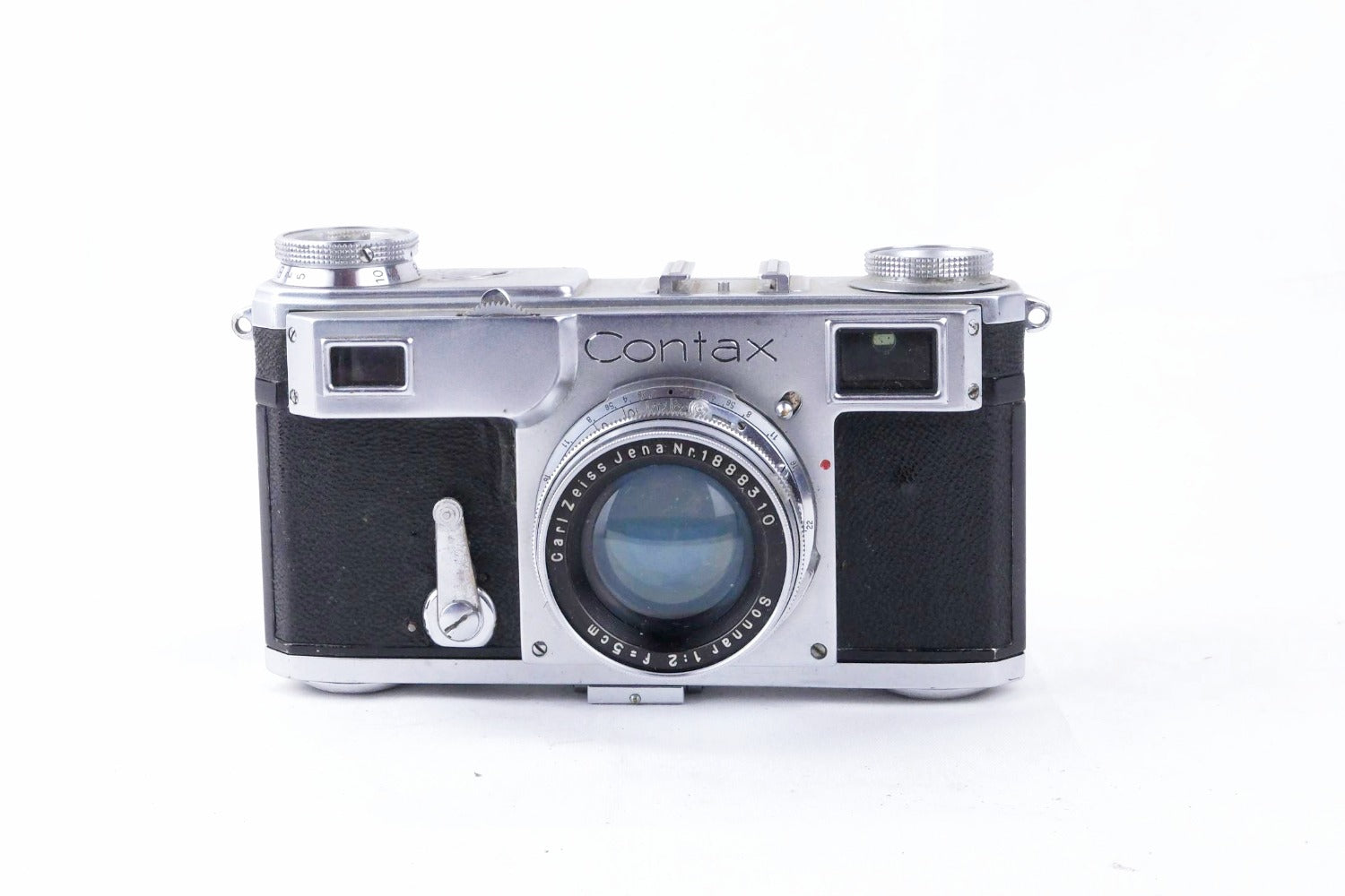 Zeiss Ikon Contax II + Sonnar Jena 5cm f/2 + Contameter Stuttgart