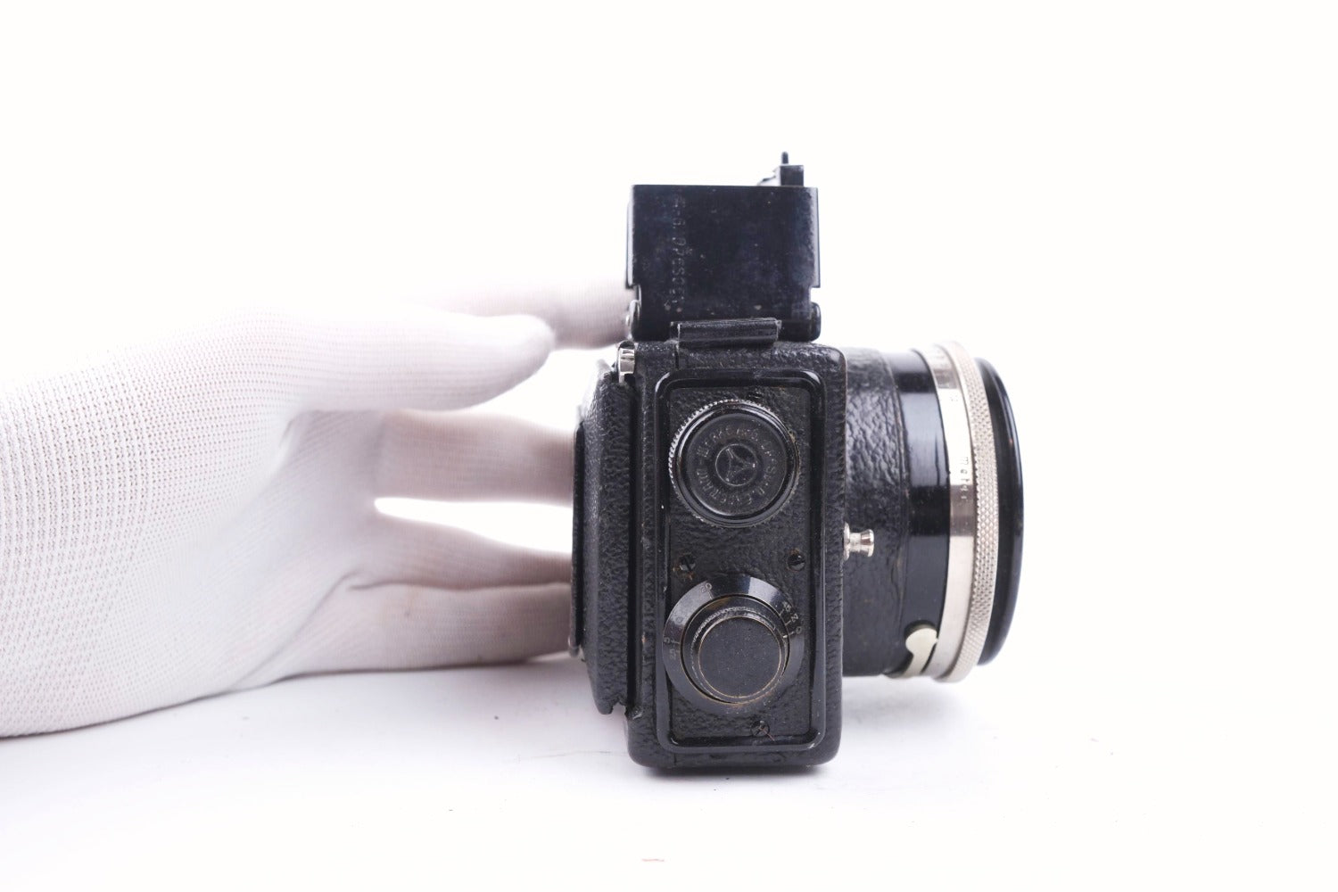 ERNEMANN Ermanox 6 x 4,5 - plaques et sacoche d'origine