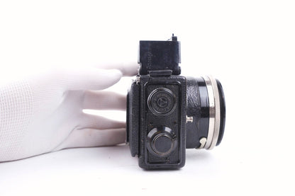 ERNEMANN Ermanox 6 x 4,5 - plaques et sacoche d'origine