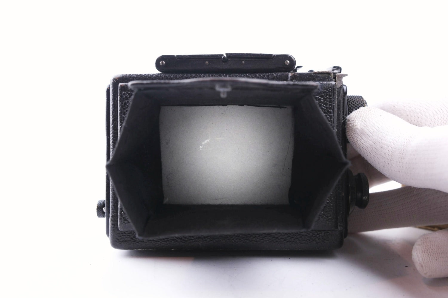 ERNEMANN Ermanox 6 x 4,5 - plaques et sacoche d'origine