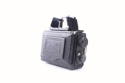 ERNEMANN Ermanox 6 x 4,5 - plaques et sacoche d'origine