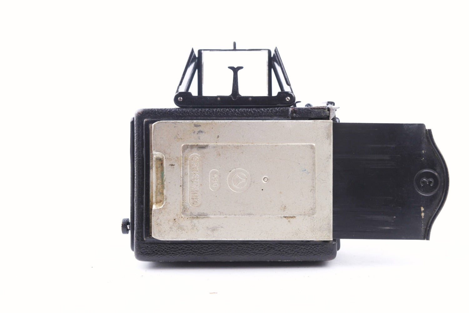 ERNEMANN Ermanox 6 x 4,5 - plaques et sacoche d'origine