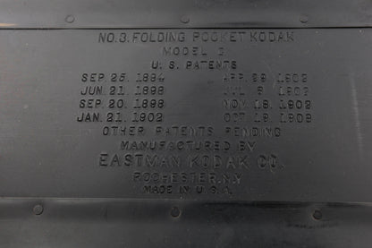 Kodak - n°3 Folding Pocket Modèle G