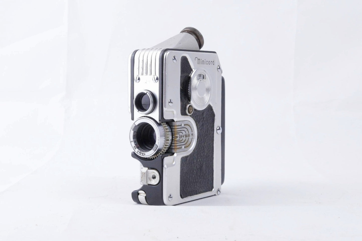 Goerz Minicord I — Helgor 25mm f/2 — N°3729 — Fonctionnel