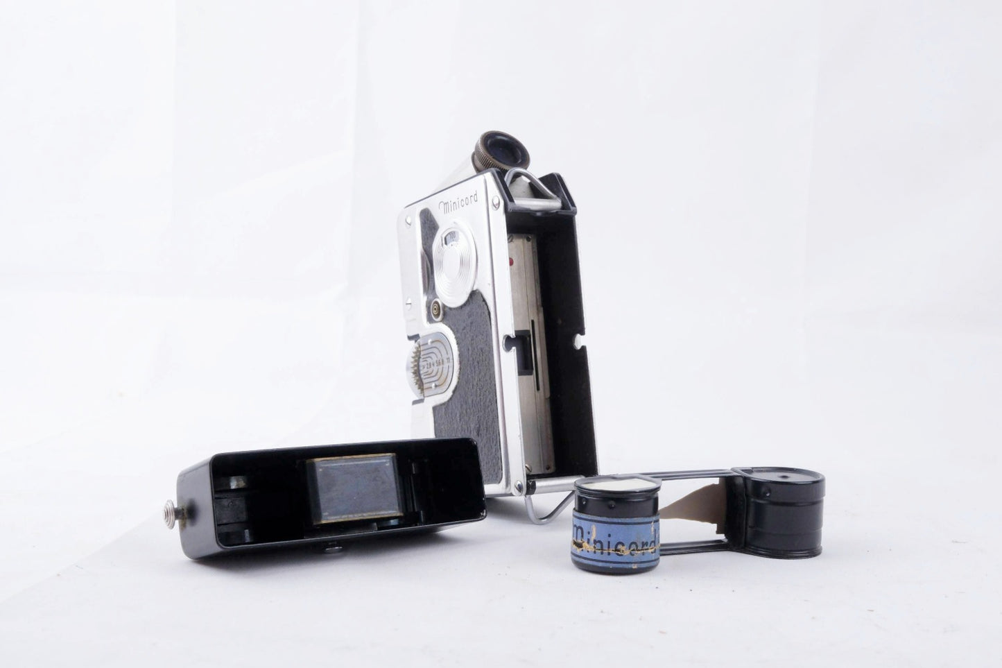 Goerz Minicord I — Helgor 25mm f/2 — N°3729 — Fonctionnel