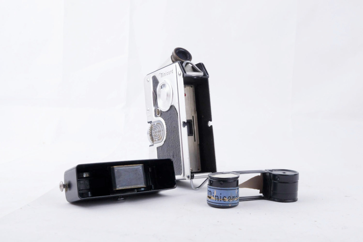 Goerz Minicord I — Helgor 25mm f/2 — N°3729 — Fonctionnel