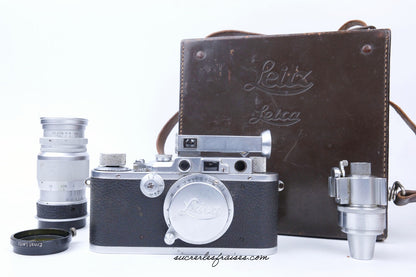 Leica III - Modèle F - KIT - Optique Elmar 5 cm f/3.5