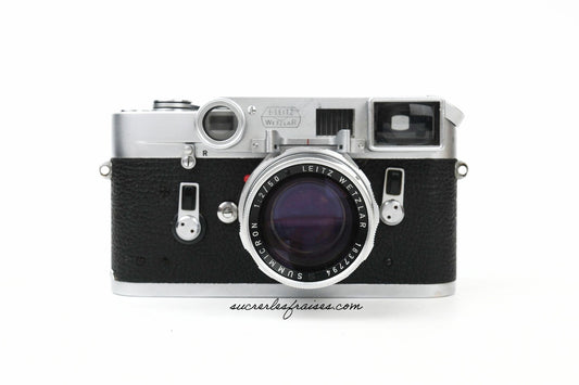 Leica M4 Single Stroke - Leitz Summicron 50mm f/2 - DR Dual Range - Lunette