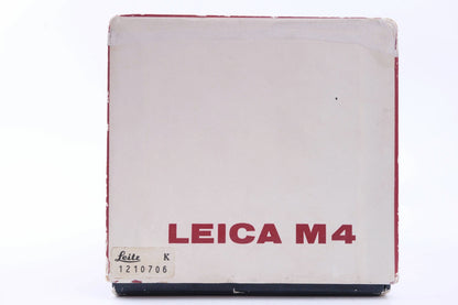 Leica M4 Double Stroke 1969 - Boîte Matching Numbers - Révisé 2020 - Excellent État