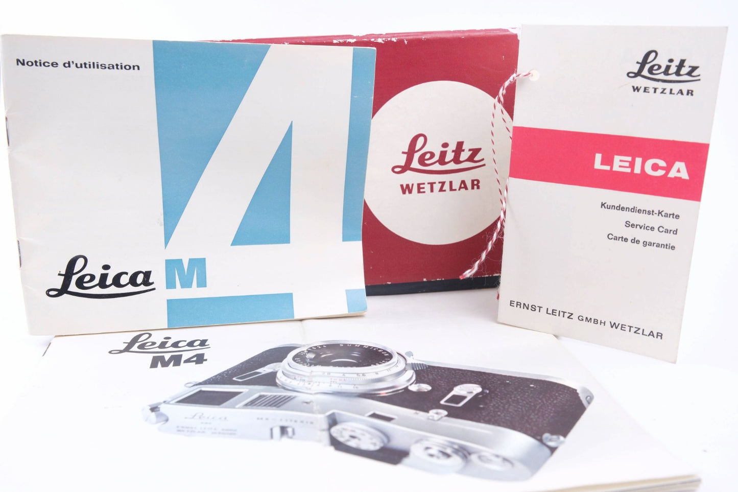 Leica M4 Double Stroke 1969 - Boîte Matching Numbers - Révisé 2020 - Excellent État