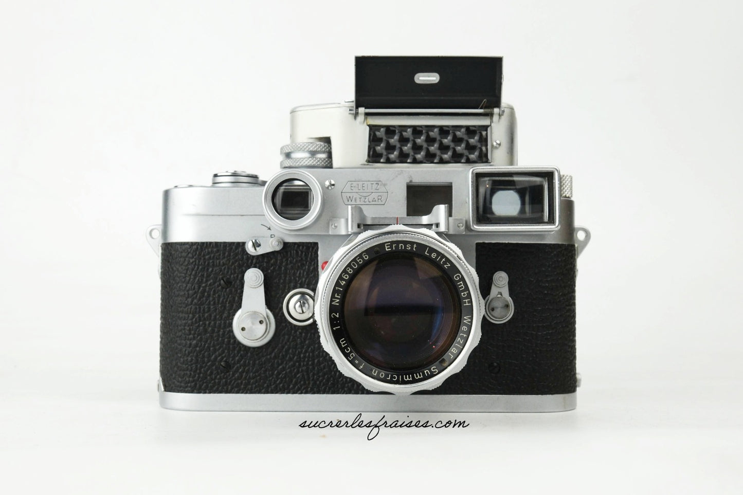 Leica M3 Double Stroke - Summicron 5cm f/2 DR Dual Range - Lunette - Cellule