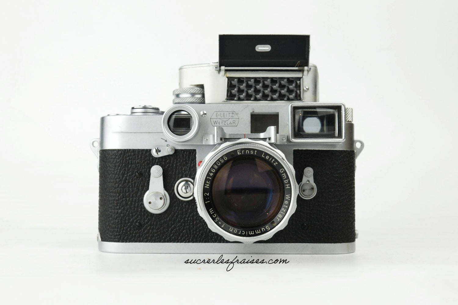 Leica M3 Double Stroke - Summicron 5cm f/2 DR Dual Range - Lunette - Cellule