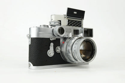 Leica M3 Double Stroke - Summicron 5cm f/2 DR Dual Range - Lunette SDPOO - Cellule