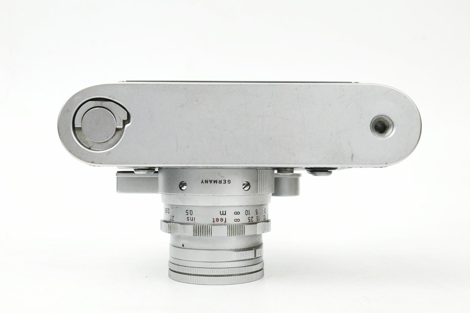Leica M3 Double Stroke - Summicron 5cm f/2 DR Dual Range - Lunette - Cellule