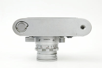 Leica M3 Double Stroke - Summicron 5cm f/2 DR Dual Range - Lunette - Cellule