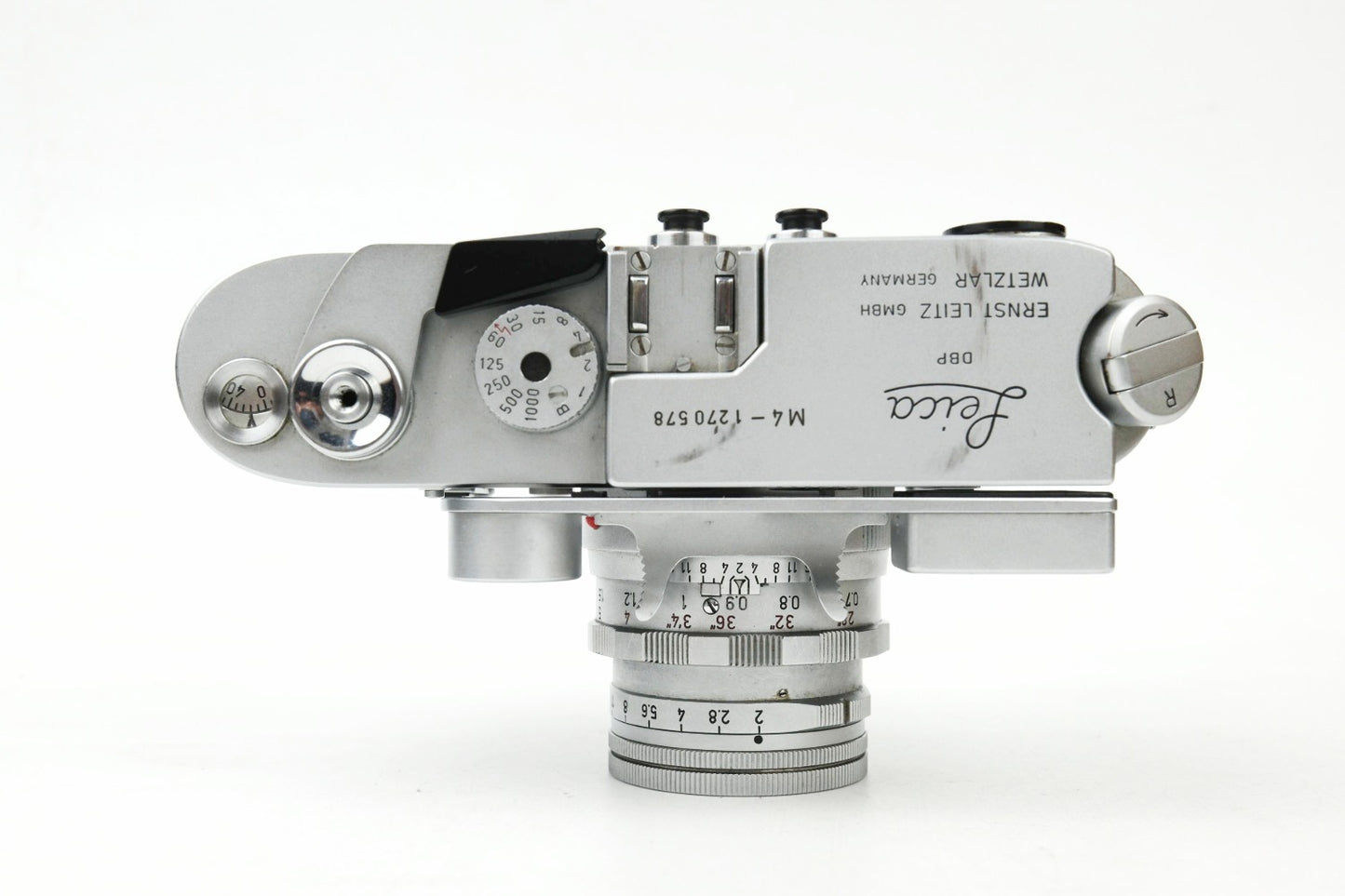 Leica M3 Double Stroke - Summicron 5cm f/2 DR Dual Range - Lunette - Cellule