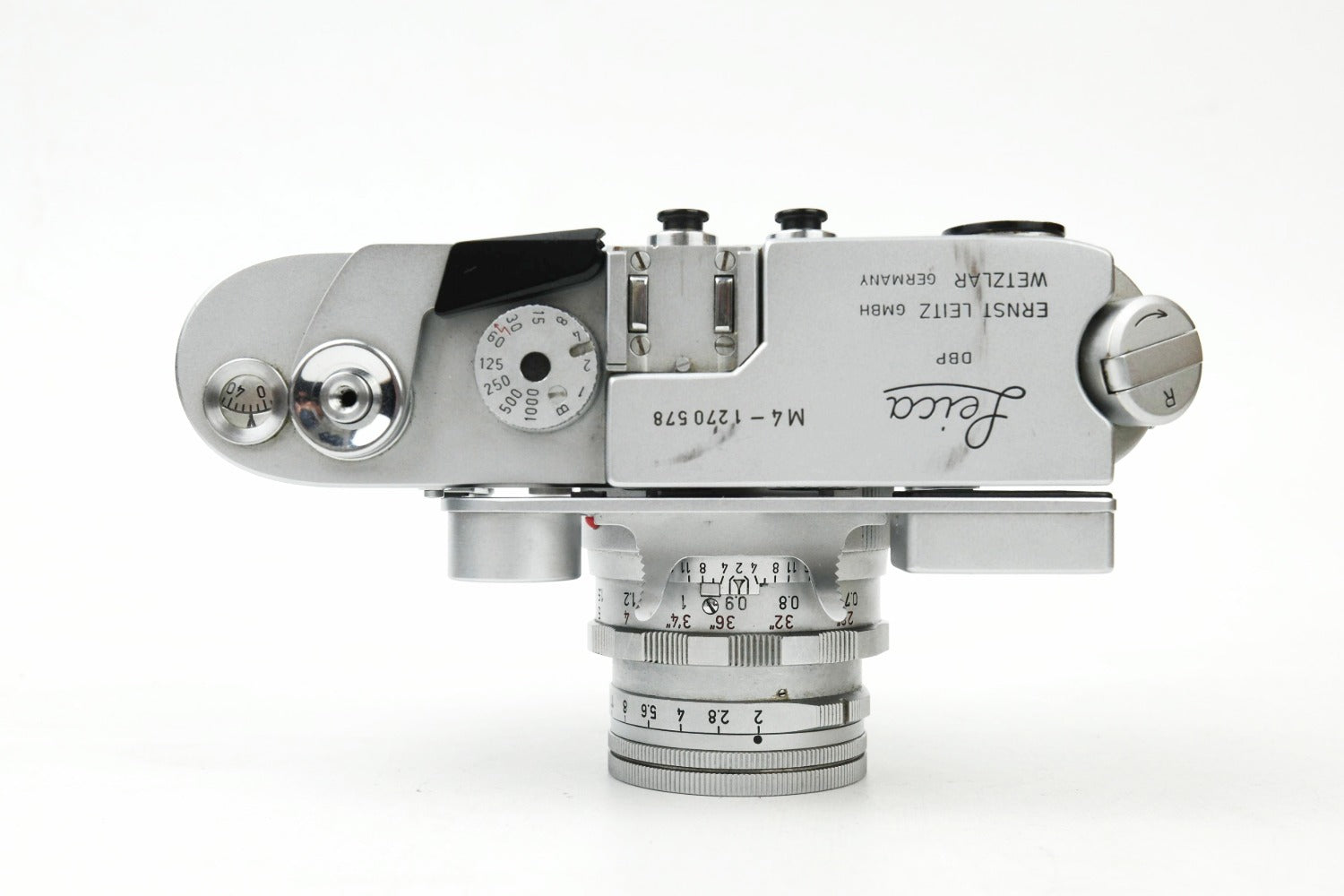 Leica M3 Double Stroke - Summicron 5cm f/2 DR Dual Range - Lunette - Cellule