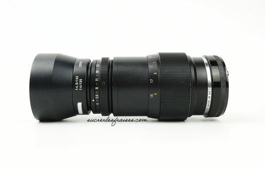 Leitz Wetzlar - TELE ELMAR f4 135mm (UFK) - Pare Soleil - Monture Leica M