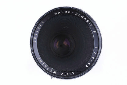 LEITZ MACRO-ELMARIT-R - 60mm f/2.8 + ÉTUI CUIR LEITZ