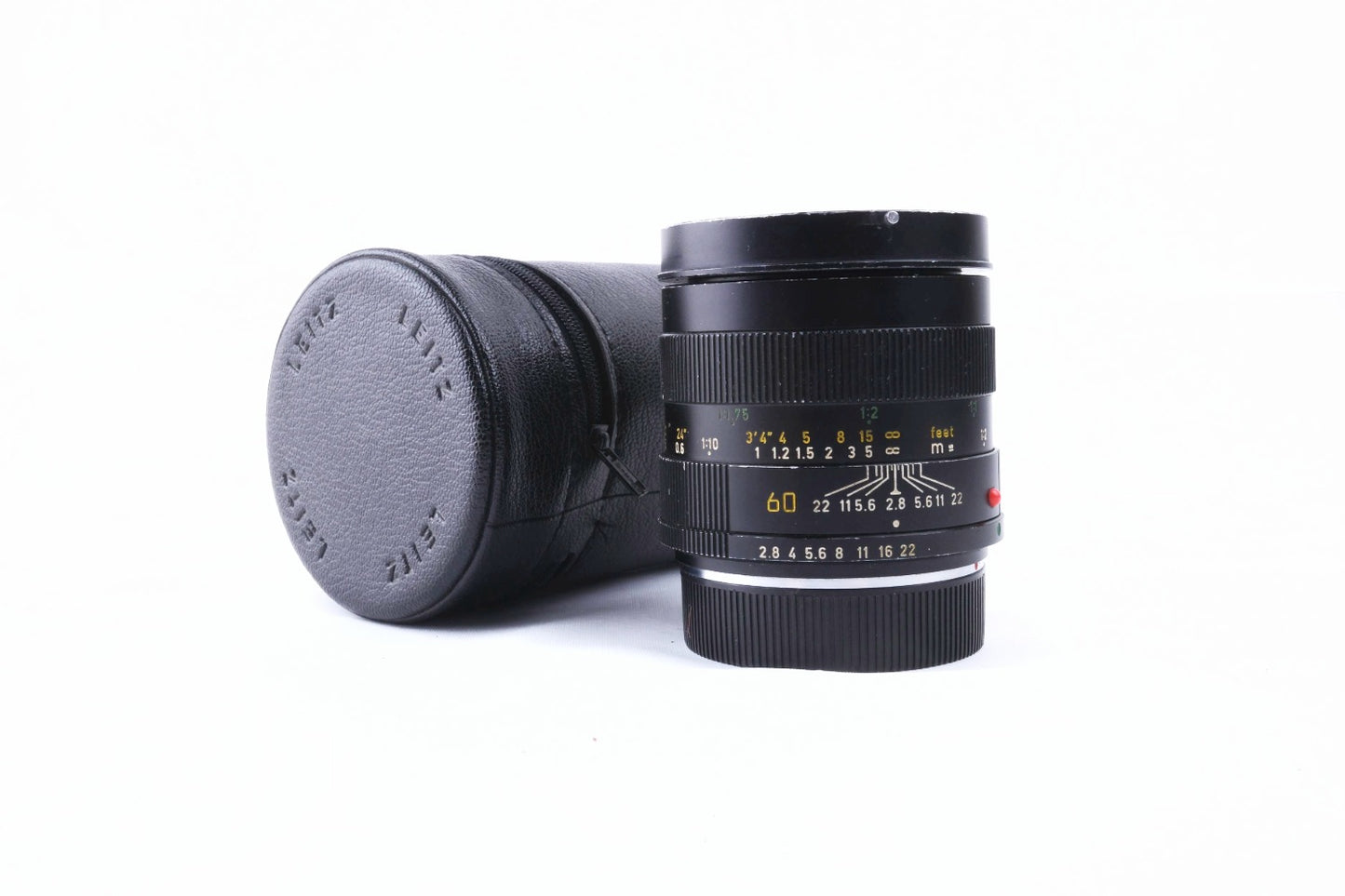 LEITZ MACRO-ELMARIT-R - 60mm f/2.8 + ÉTUI CUIR LEITZ