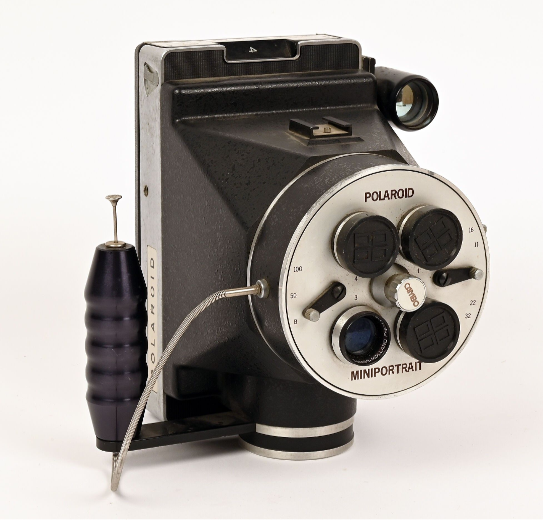 Polaroid Cambo modèle 40 - Cambo modèle 40, Miniportrait Polaroid
