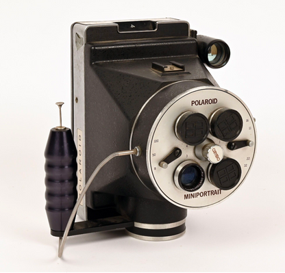 Polaroid Cambo modèle 40 - Cambo modèle 40, Miniportrait Polaroid