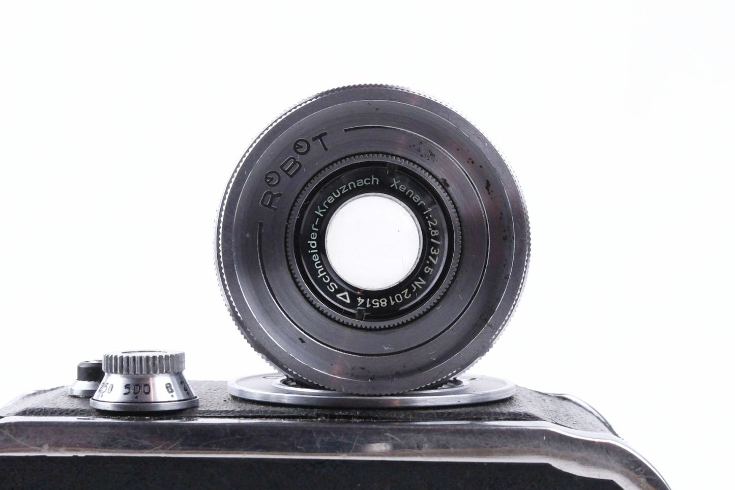Robot II + Schneider Xenar 37.5mm f/2.8 + Original Leather Case – Japan Welcome