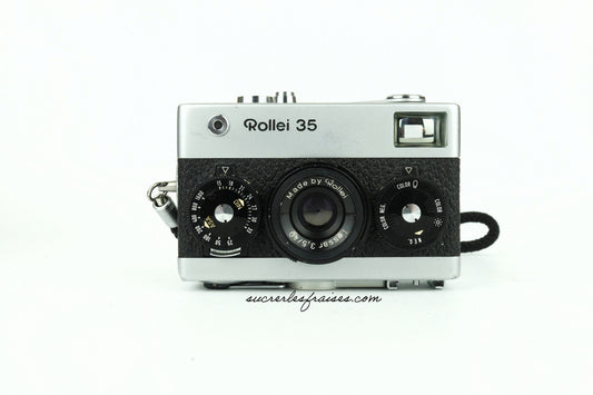 Rollei 35 - Singapore - Tessar f/3.5 40mm - Vitesses lentes révisées