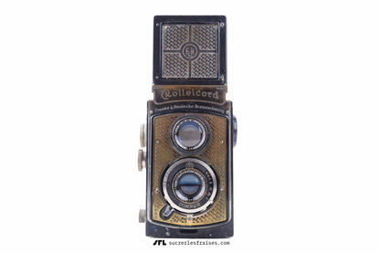 Rolleicord I Art Déco (1933) — Triotar 7.5cm f/4.5 — Obturateur Compur