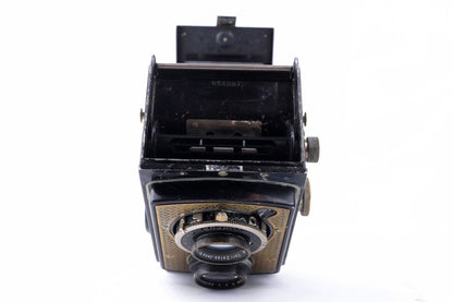 Rolleicord I Art Déco (1933) — Triotar 7.5cm f/4.5 — Obturateur Compur