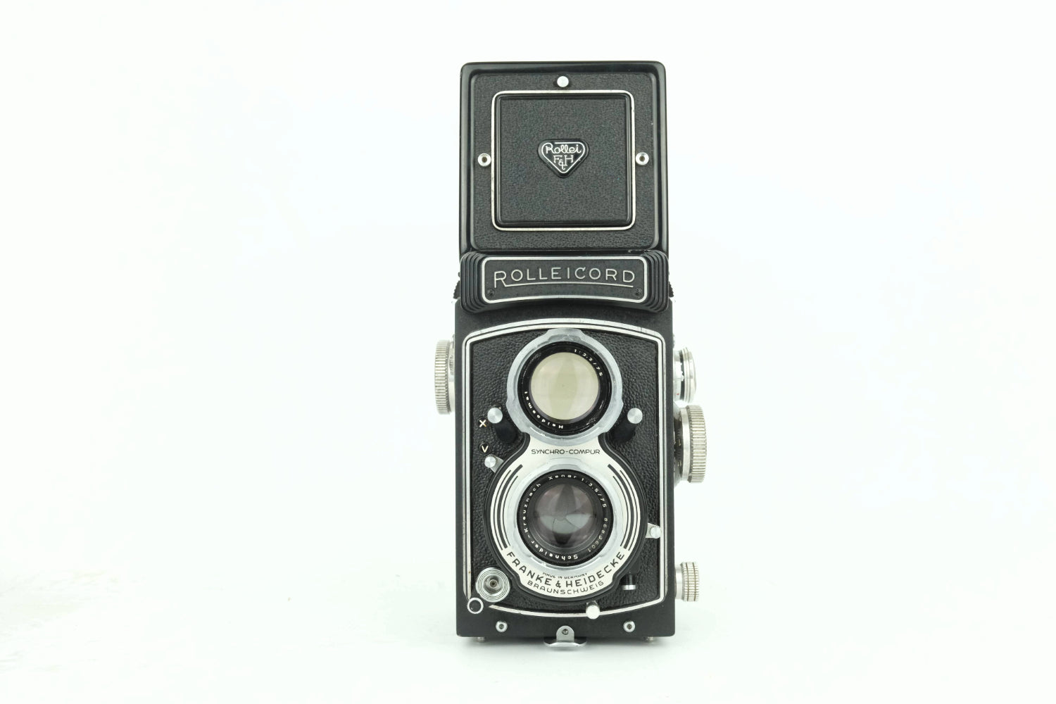 Rolleicord Vb Model 1 - Schneider-Kreuznach Xenar 75mm f/3.5 - Synchro-Compur MXV