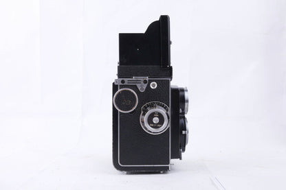 Rolleicord Vb #1507172 – Xenar 75mm – Clean Optics – Leather Case – Japan Welcome