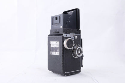 Rolleicord Vb #1507172 – Xenar 75mm – Clean Optics – Leather Case – Japan Welcome