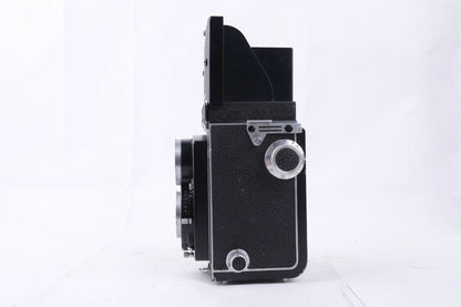 Rolleicord Vb #1507172 – Xenar 75mm – Clean Optics – Leather Case – Japan Welcome
