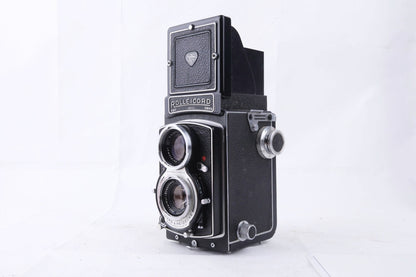 Rolleicord Vb #1507172 – Xenar 75mm – Clean Optics – Leather Case – Japan Welcome