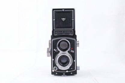 Rolleicord Vb #1507172 – Xenar 75mm – Clean Optics – Leather Case – Japan Welcome
