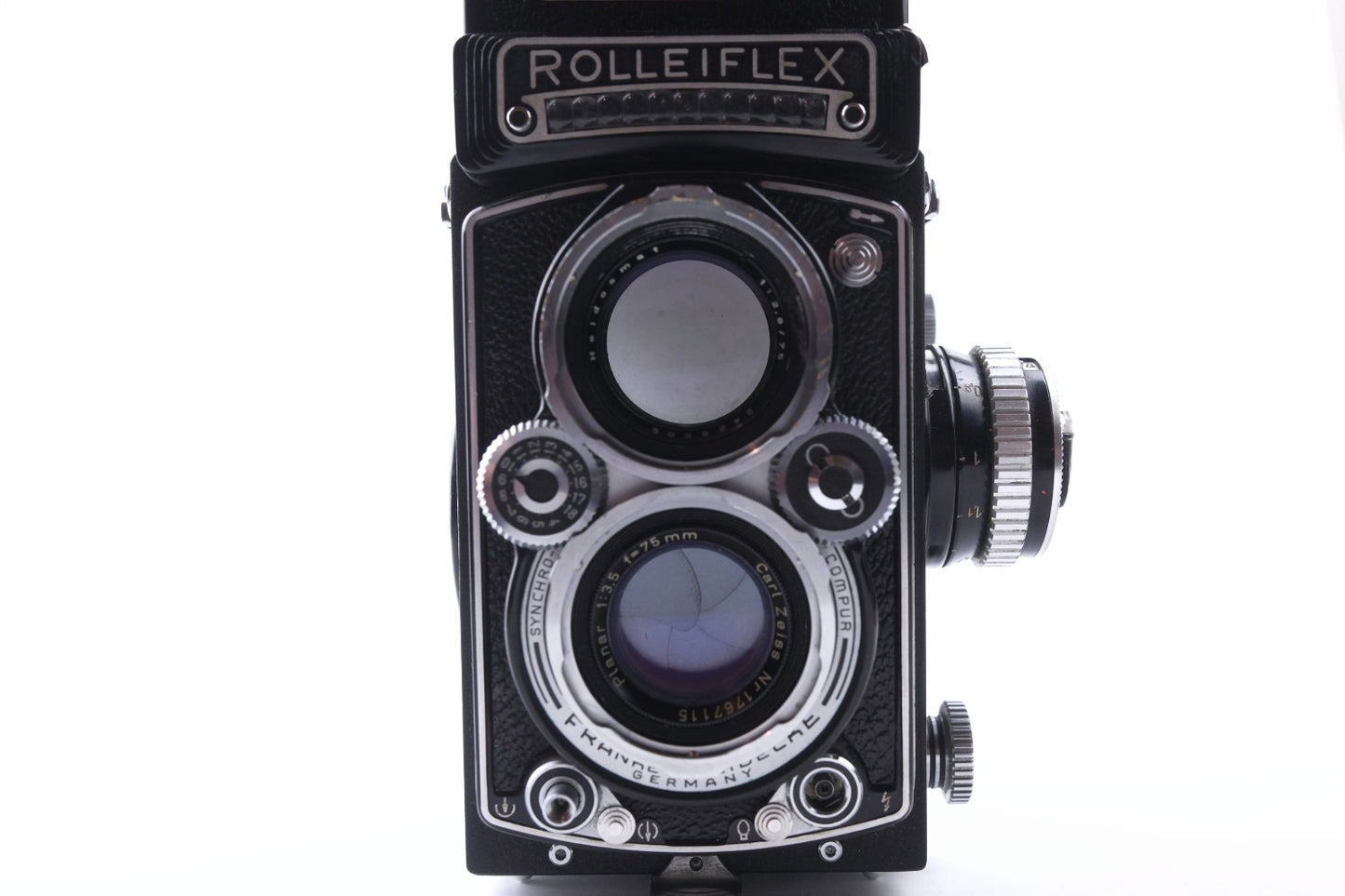 Rolleiflex 3.5C - Carl Zeiss Planar 75 mm f/3.5 - Cellule fonctionnelle