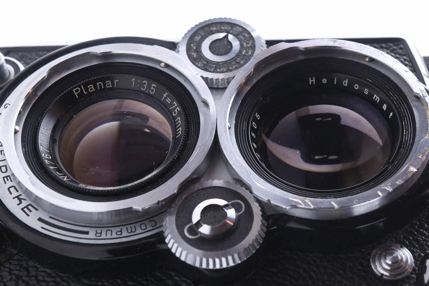 Rolleiflex 3.5C - Carl Zeiss Planar 75 mm f/3.5 - Cellule fonctionnelle
