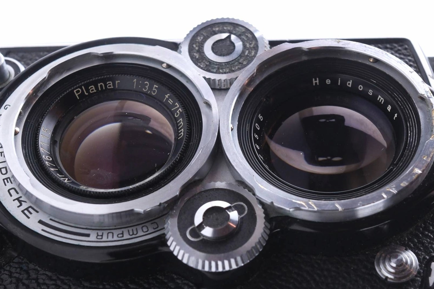 Rolleiflex 3.5C - Carl Zeiss Planar 75 mm f/3.5 - Cellule fonctionnelle