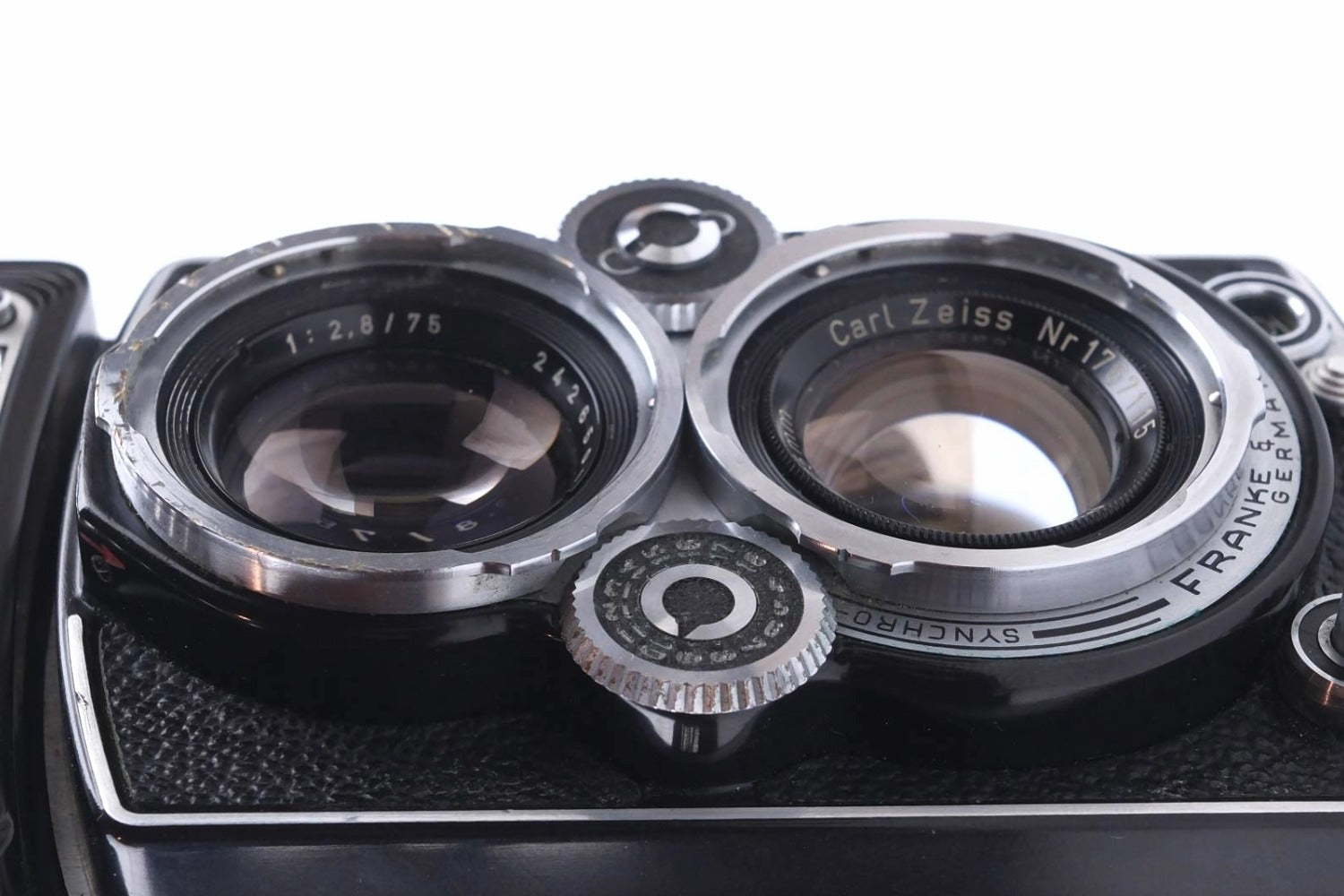 Rolleiflex 3.5C - Carl Zeiss Planar 75 mm f/3.5 - Cellule fonctionnelle