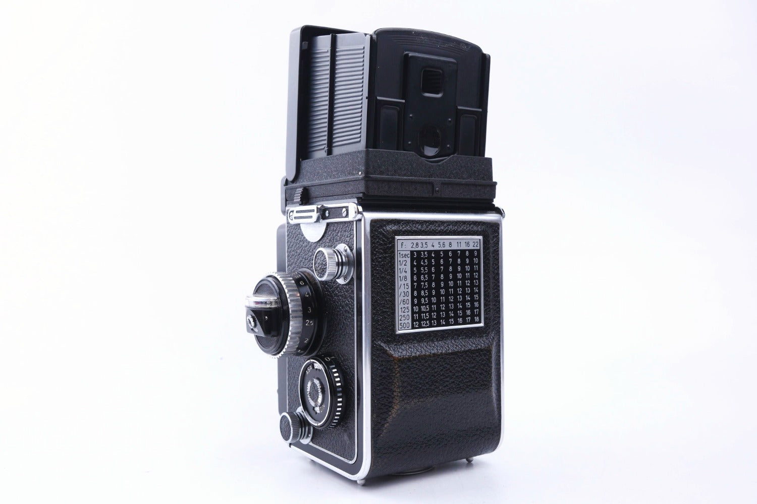 Rolleiflex 2.8F "Tellos" - Carl Zeiss Planar 80 mm f/2.8 - Flat Glass